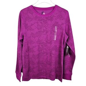 Nike Dri-Fit ACG Magenta Pinehill Thermal Crew Shirt XL Long Sleeve Base Layer